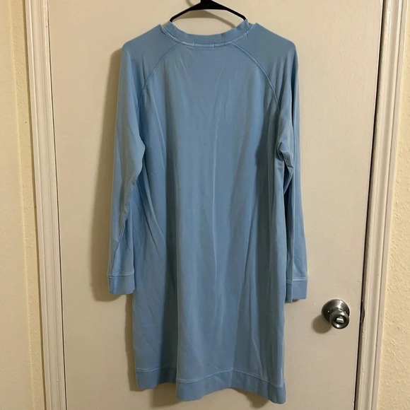 NWT Peter Millar Women’s Long Sleeve Sweatshirt Dress - Picture 4 of 4